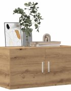 vidaXL Стенен шкаф дъб артизан 80x39x40 см инженерно дърво