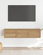 vidaXL Стенен шкаф дъб артизан 88x26x185 см инженерно дърво