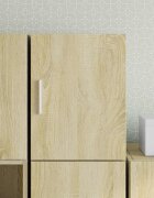 vidaXL Стенен шкаф дъб сонома 30x425x40 см инженерно дърво