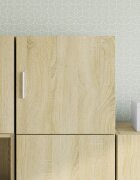 vidaXL Стенен шкаф дъб сонома 40x425x40 см инженерно дърво