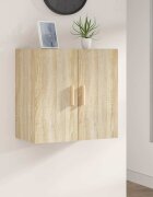 vidaXL Стенен шкаф дъб сонома 60x30x60 см инженерно дърво