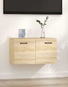vidaXL Стенен шкаф дъб сонома 60x365x35 см инженерно дърво