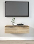vidaXL Стенен шкаф дъб сонома 68x30x20 см инженерно дърво