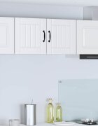 vidaXL Стенен шкаф LUCCA Бяло 40 x 31 x 40 см Инженерна дървесина