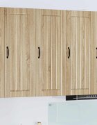 vidaXL Стенен шкаф LUCCA Дъб сонома 40 x 31 x 100 см