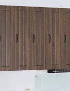 vidaXL Стенен шкаф LUCCA Кафяв дъб 30 x 31 x 100 см