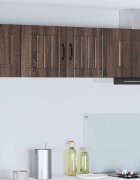 vidaXL Стенен шкаф LUCCA Кафяв дъб 40 x 31 x 40 см Инженерна дървесина