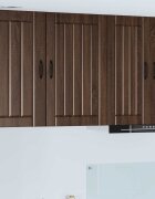 vidaXL Стенен шкаф LUCCA Кафяв дъб 50 x 31 x 80 см Инженерна дървесина