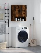 vidaXL Стенен шкаф опушен дъб 60x31x70 см инженерно дърво