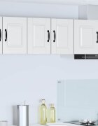 vidaXL Стенен шкаф PORTO Бяло 30 x 31 x 40 см Инженерна дървесина
