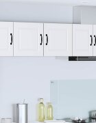 vidaXL Стенен шкаф PORTO Бяло 40 x 31 x 40 см Инженерна дървесина
