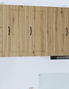 vidaXL Стенен шкаф PORTO Дъб 40 x 31 x 80 см Инженерна дървесина