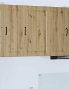 vidaXL Стенен шкаф PORTO Дъб 50 x 31 x 80 см Инженерна дървесина
