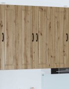 vidaXL Стенен шкаф PORTO Дъб 60 x 31 x 100 см Инженерна дървесина
