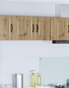 vidaXL Стенен шкаф PORTO Дъб 80 x 31 x 40 см Инженерна дървесина