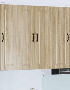 vidaXL Стенен шкаф PORTO Сонома дъб 60 x 31 x 100 см