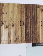 vidaXL Стенен шкаф PORTO Старо дърво 60 x 31 x 100 см