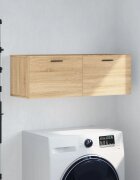 vidaXL Стенен шкаф сонома дъб 100x365x35 см инженерно дърво