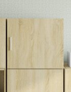 vidaXL Стенен шкаф сонома дъб 45x425x40 см инженерно дърво