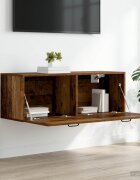 vidaXL Стенен шкаф Старо дърво 100 x 365 x 35 cm Инженерна дървесина