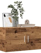 vidaXL Стенен шкаф старо дърво 80x39x40 см инженерно дърво