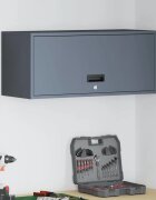 vidaXL Стенен шкаф за гараж Антрацит 80 x 33 x 35 см