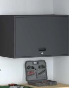 vidaXL Стенен шкаф за гараж Антрацит 80 x 40 x 53 см