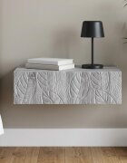 vidaXL Стенен страничен масичка 59 x 345 x 17 см Инженерна дървесина