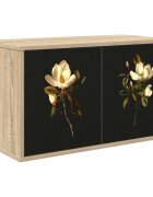 vidaXL Стенен телевизионен шкаф BREMEN 69 x 33 x 40 см Дъб сонома