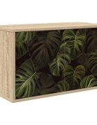 vidaXL Стенен телевизионен шкаф ELBURG 69 x 33 x 40 см Дъб сонома