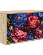 vidaXL Стенен телевизионен шкаф KIEL 69 x 33 x 40 см Дъб сонома