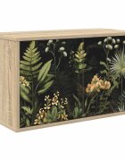 vidaXL Стенен телевизионен шкаф RHENEN 69 x 33 x 40 см Дъб сонома