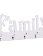 vidaXL Стенна закачалка за палта FAMILY 74x295 см