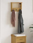 vidaXL Стенна закачалка за палта SANDNES 45x12x35 cm