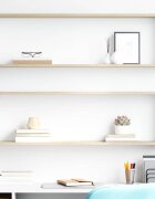 vidaXL Стенни куб рафтове 2 бр дъб сонома 100x15x30 см инженерно дърво
