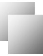vidaXL Стенни огледала 2 бр 60x60 см квадратни стъкло