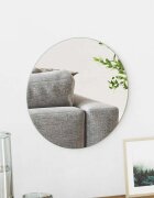 vidaXL Стенни огледала Кръгла Ø 30 cm закалено стъкло