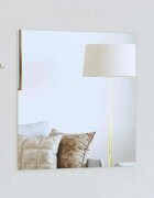 vidaXL Стенни огледала Квадратна 50 x 50 cm закалено стъкло