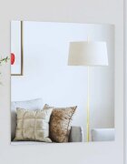 vidaXL Стенни огледала Квадратна 60 x 60 cm закалено стъкло