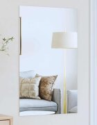 vidaXL Стенни огледала Правоъгълна 50 x 80 cm закалено стъкло