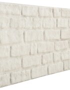 vidaXL Стенни панели 10 бр. 100 x 50 cm Бяло EPS пяна
