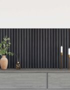 vidaXL Стенни панели 2 бр. 605 x 60 см Антрацит