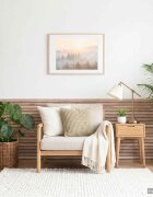 vidaXL Стенни панели 5 бр. 100 x 50 cm Светло кафяво EPS пяна