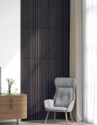 vidaXL Стенни панели 8 бр. 605 x 60 см Антрацит
