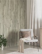 vidaXL Стенни панели с вид на дърво сиви PVC 412 м²