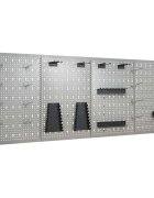 vidaXL Стенни панели за инструменти 4 бр 40x58 см стомана