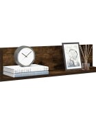 vidaXL Стенни рафтове 2 бр опушен дъб 75x165x165 см инженерно дърво