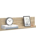 vidaXL Стенни рафтове 2 бр сонома дъб 75x165x165 см инженерно дърво