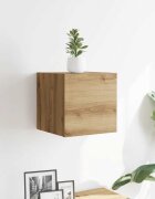 vidaXL Стенни шкафове за телевизор Artisan Oak 305x30x30 cm