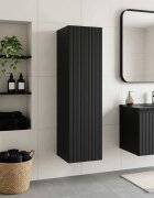 vidaXL Стенно Баня Кабинет Черно 33 x 345 x 100 см